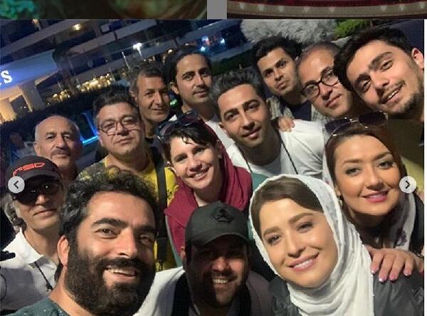 عکس ساره بیات در شمال
