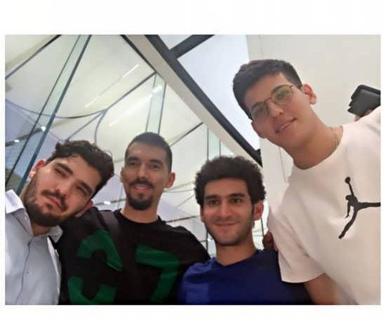 عکس همسر صابر کاظمی