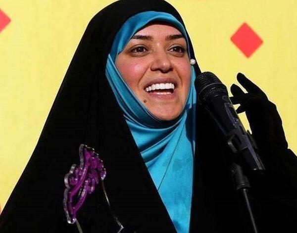 عکس های الهام چرخنده در شبکه مهاجر