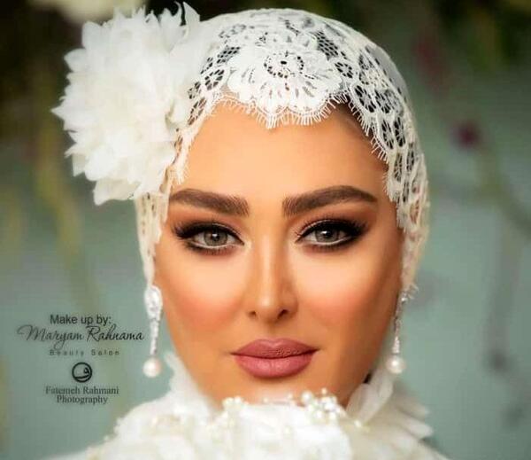 عکس الهام حمیدی عروسی