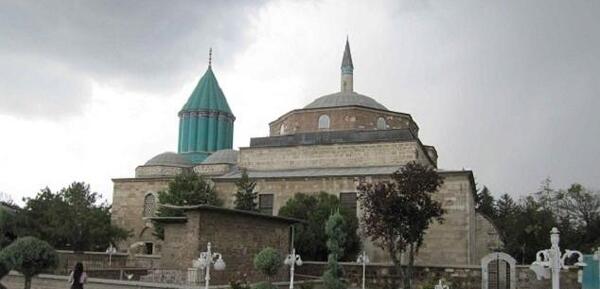 عکس سنگ قبر مولانا