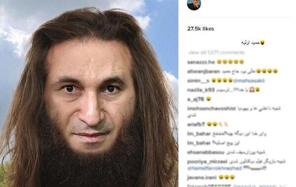عکس هایی از حمید فرخ نژاد