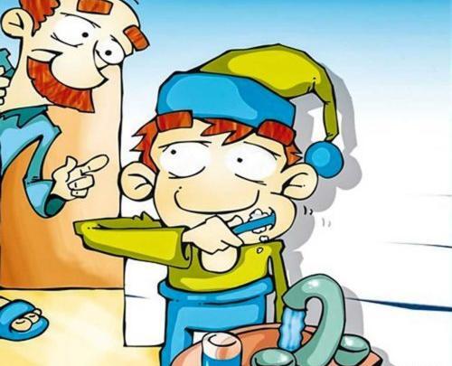 عکس کارتونی صرفه جویی آب