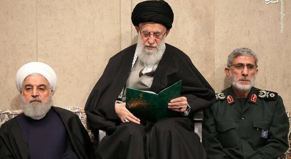 عکس سردار سلیمانی و خامنه ای