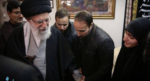 عکس سردار سلیمانی و خامنه ای