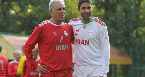 عکس پژمان جمشیدی با لباس پرسپولیس