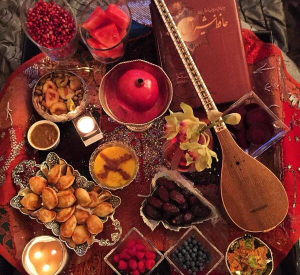 عکس فال حافظ و انار