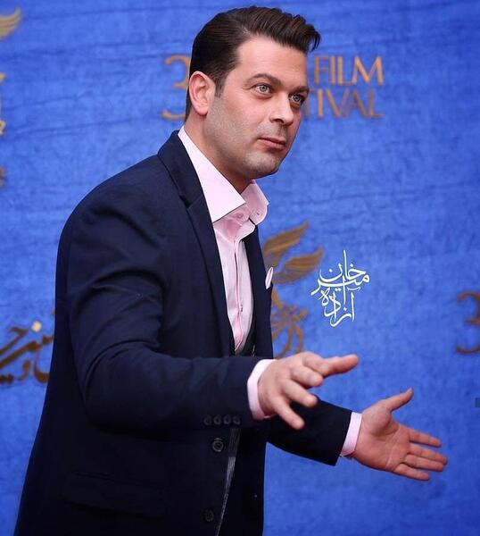 عکس پژمان بازغی در جشنواره فجر