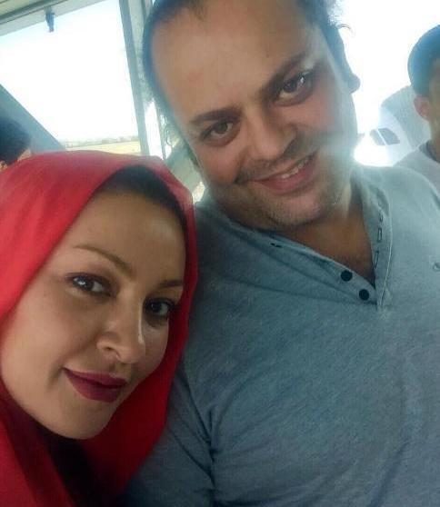عکس زیبا بروفه وهمسرش پیام صابری