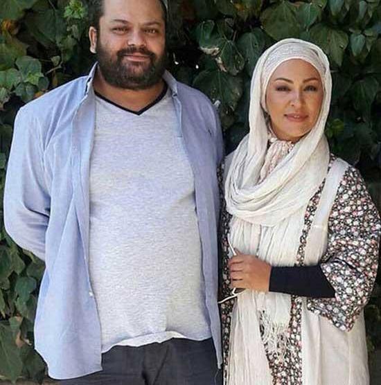 عکس زیبا بروفه وهمسرش پیام صابری