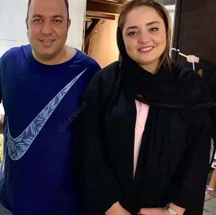 عکس علی اوجی همسرش