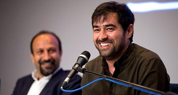 عکس شهاب حسینی در نشست خبری