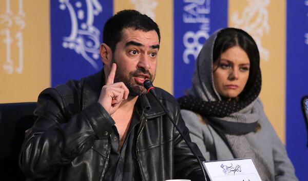عکس شهاب حسینی در نشست خبری