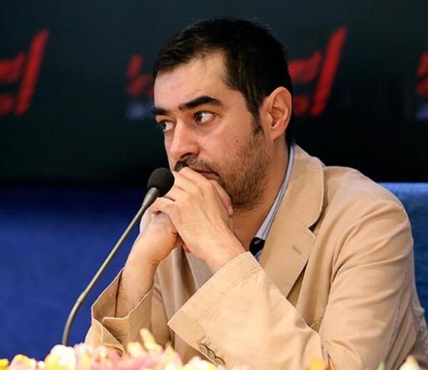عکس شهاب حسینی در نشست خبری