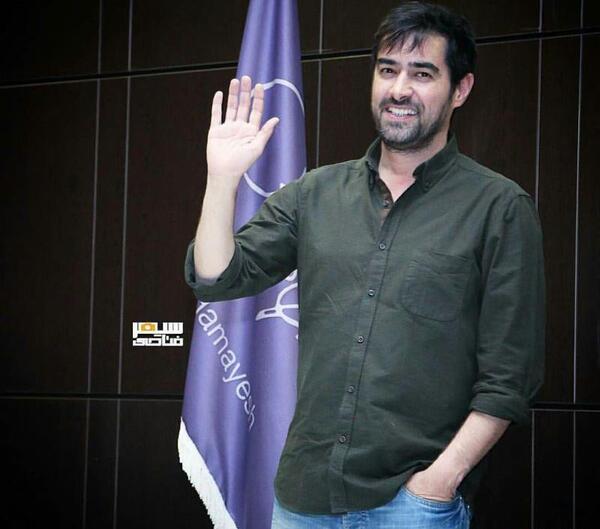 عکس شهاب حسینی در نشست خبری
