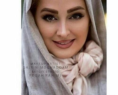 عکس نیم رخ الهام حمیدی