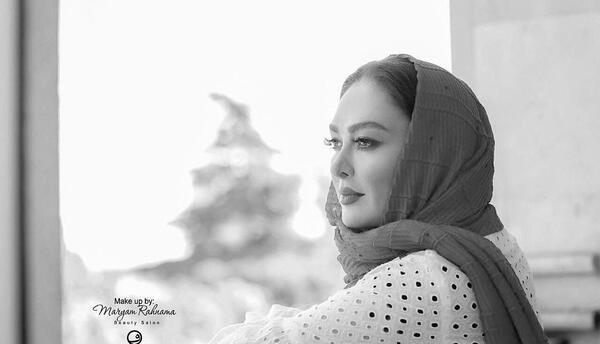 عکس نیم رخ الهام حمیدی