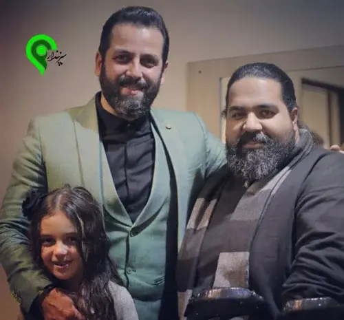 عکس خانوادگی امیررضا دلاوری