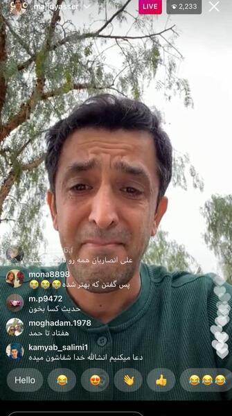 آخرین عکس علی انصاریان