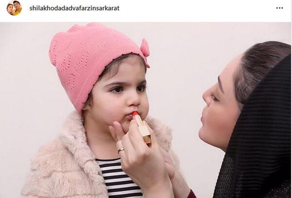 عکس شیلا خداداد و بچه هایش