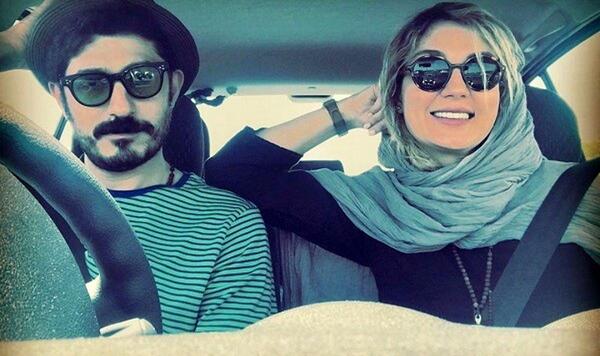 عکسهای حدیث میرامینی و فرزندش