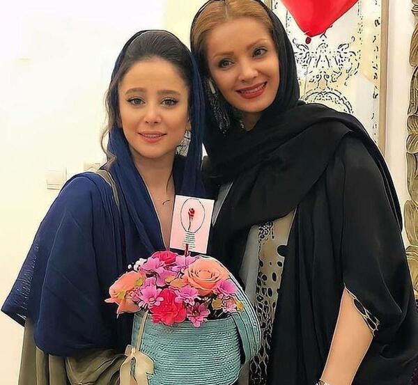 عکس الناز حبیبی با دوست پسرش