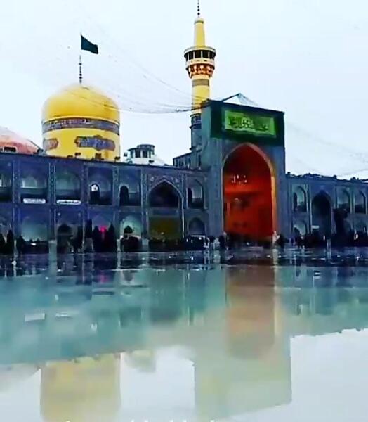 عکس حرم امام رضا با آهنگ
