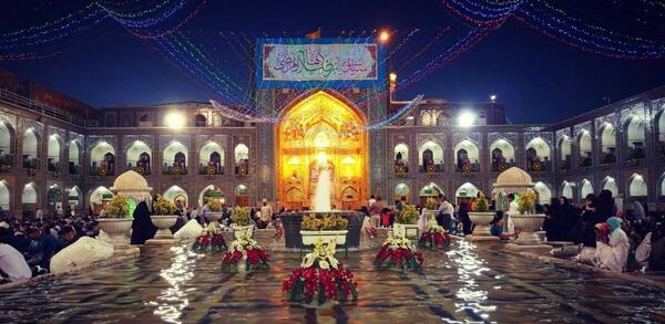 عکس حرم امام رضا با آهنگ