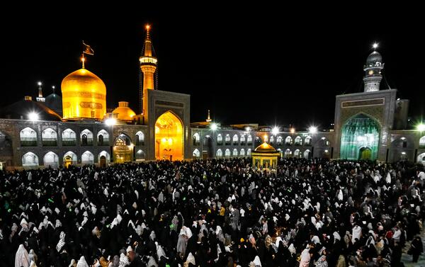 عکس حرم امام رضا با آهنگ