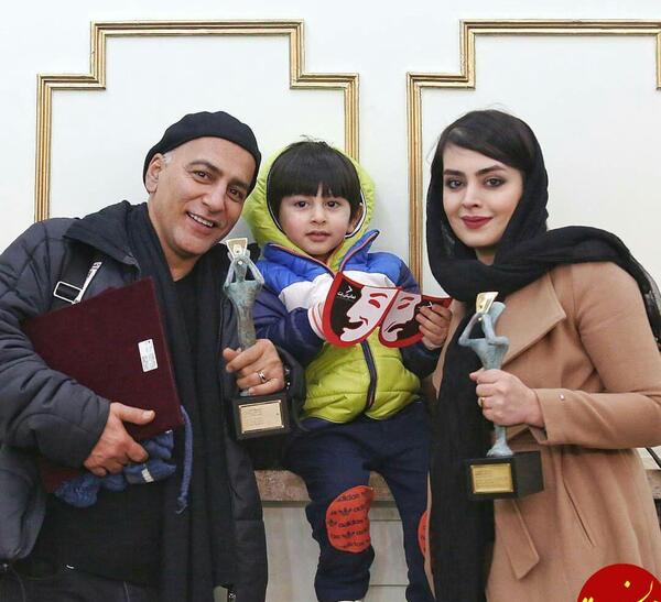عکس بیوگرافی حمیدرضا آذرنگ و همسرش ساناز بایان