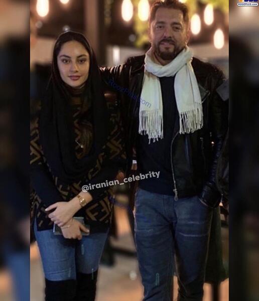 عکس ترلان پروانه و پدر و مادرش