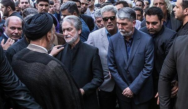 عکس تشییع جنازه عزت الله انتظامی