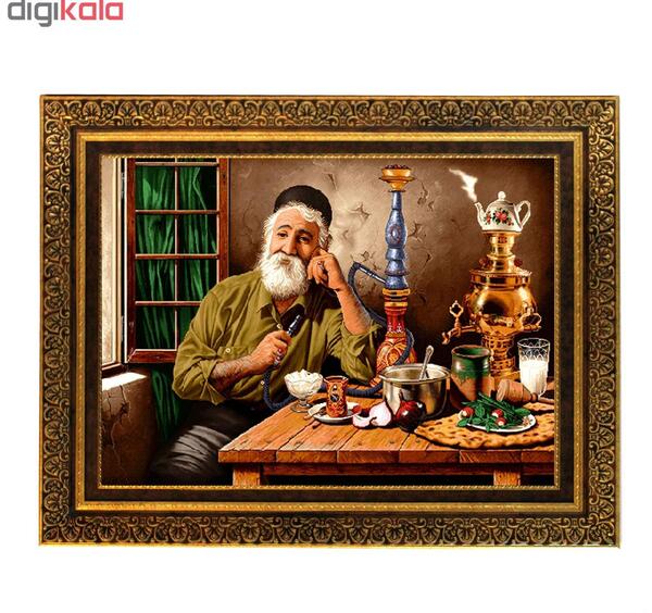 عکس پیرمرد قهوه چی