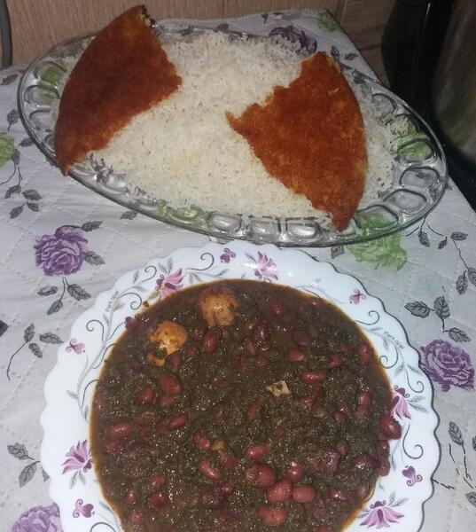عکس قورمه سبزی عالی