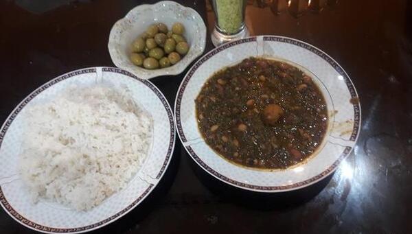 عکس قورمه سبزی عالی