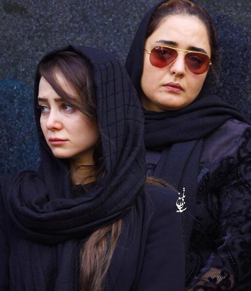 عکس الناز حبیبی با نرگس محمدی