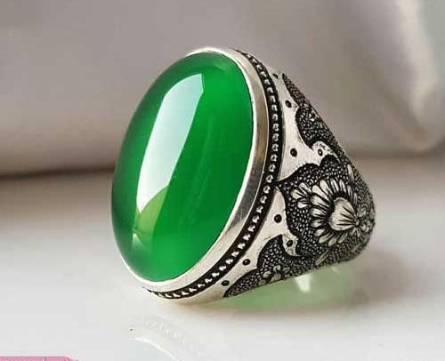 عکس سنگ عقیق سبز