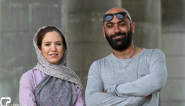 عکس ستاره پسیانی با همسرش