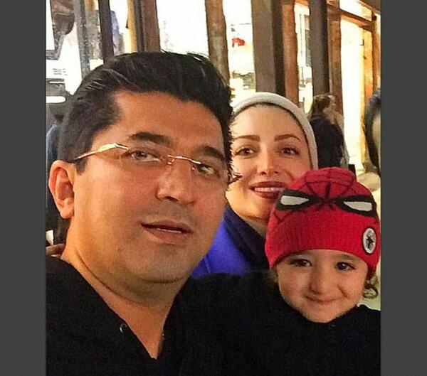 عکس شیلا خداداد با همسرش