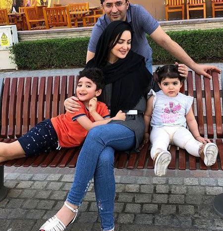 عکس شیلا خداداد با همسرش
