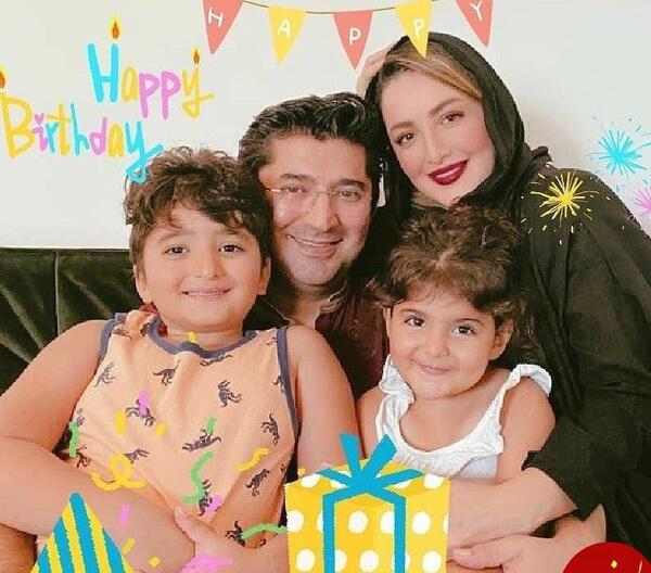 عکس شیلا خداداد با همسرش