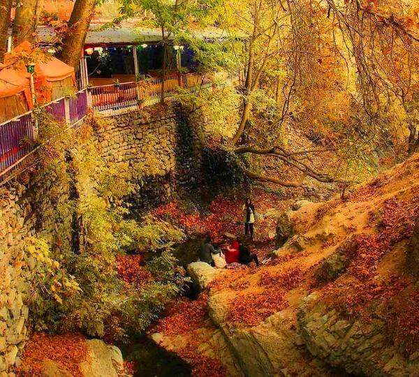 عکس پاییز زیبای تهران