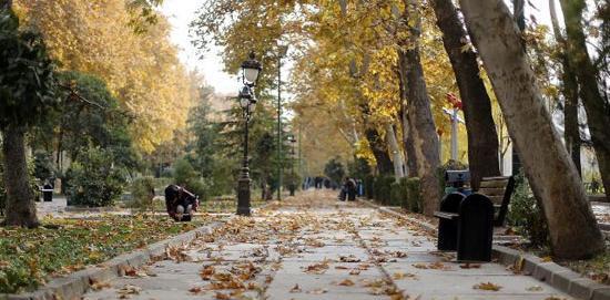 عکس پاییز زیبای تهران