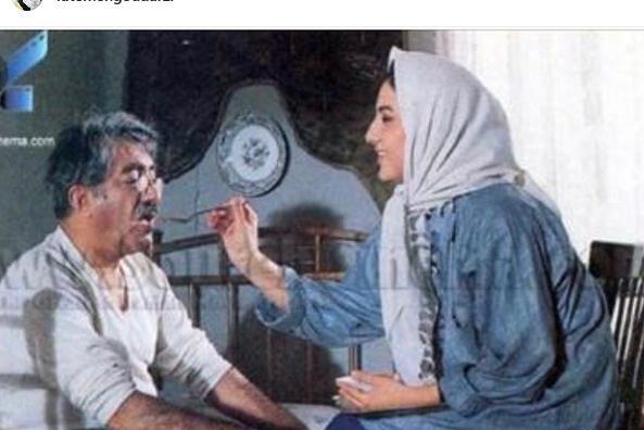 عکس فاطمه گودرزی در پرستاران