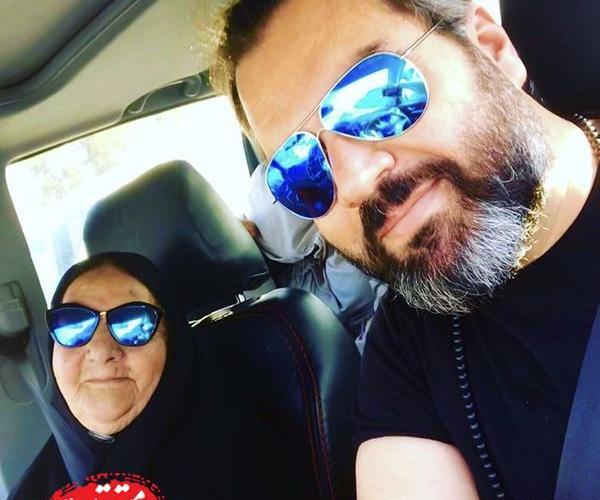 عکس جوانی شهرام قائدی