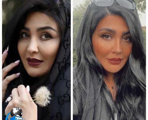 عکسهای بی حجاب خزر معصومی