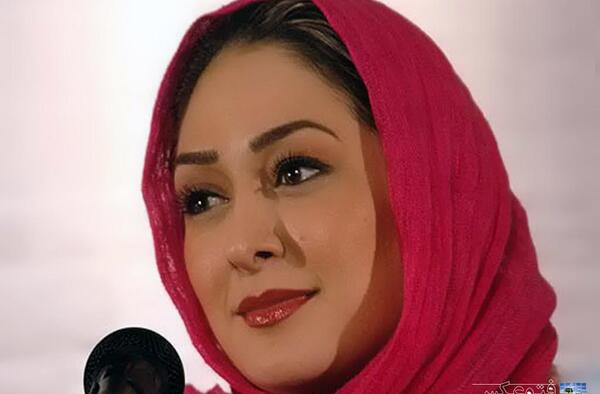 عکس های الهام حمیدی با ارایش غلیظ