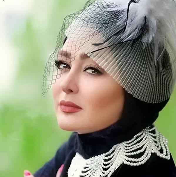 عکس های الهام حمیدی با ارایش غلیظ