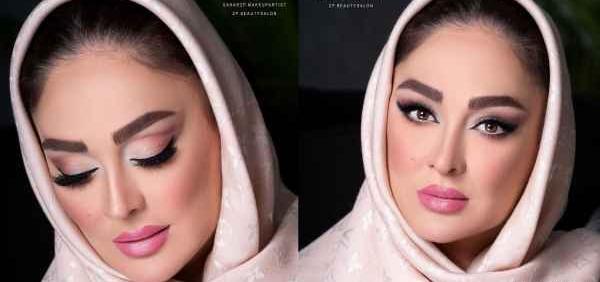 عکس های الهام حمیدی با ارایش غلیظ