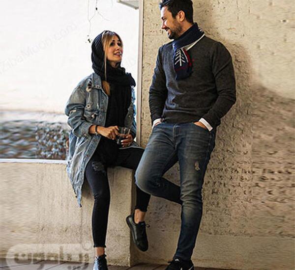 عکس فریبا نادری و شاهرخ استخری